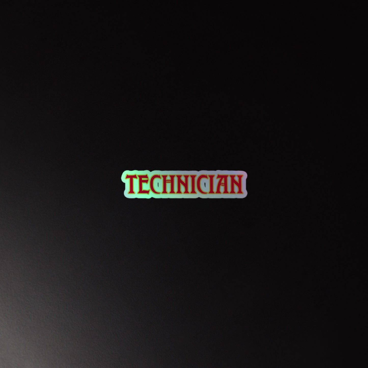 TECHNICIAN - HOLOGRAPHIC STICKERS