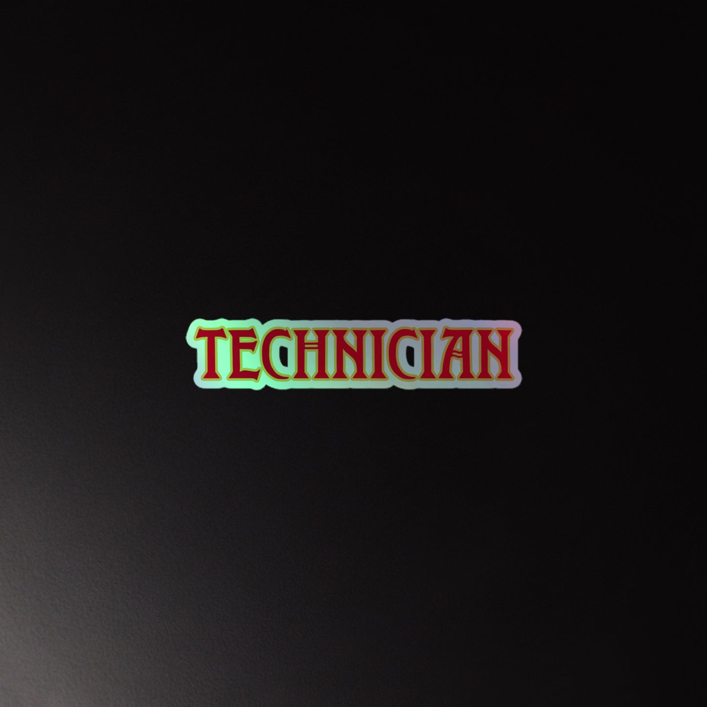 TECHNICIAN - HOLOGRAPHIC STICKERS