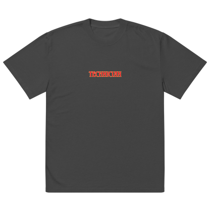 TECHNICIAN - "I'M NOT A GOD HOMIE, I BLEED" OVERSIZED T-SHIRT IN GHOST BLACK