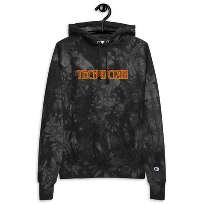 TECHNICIAN - CHAMPION TIE-DYE UNISEX HOODIE