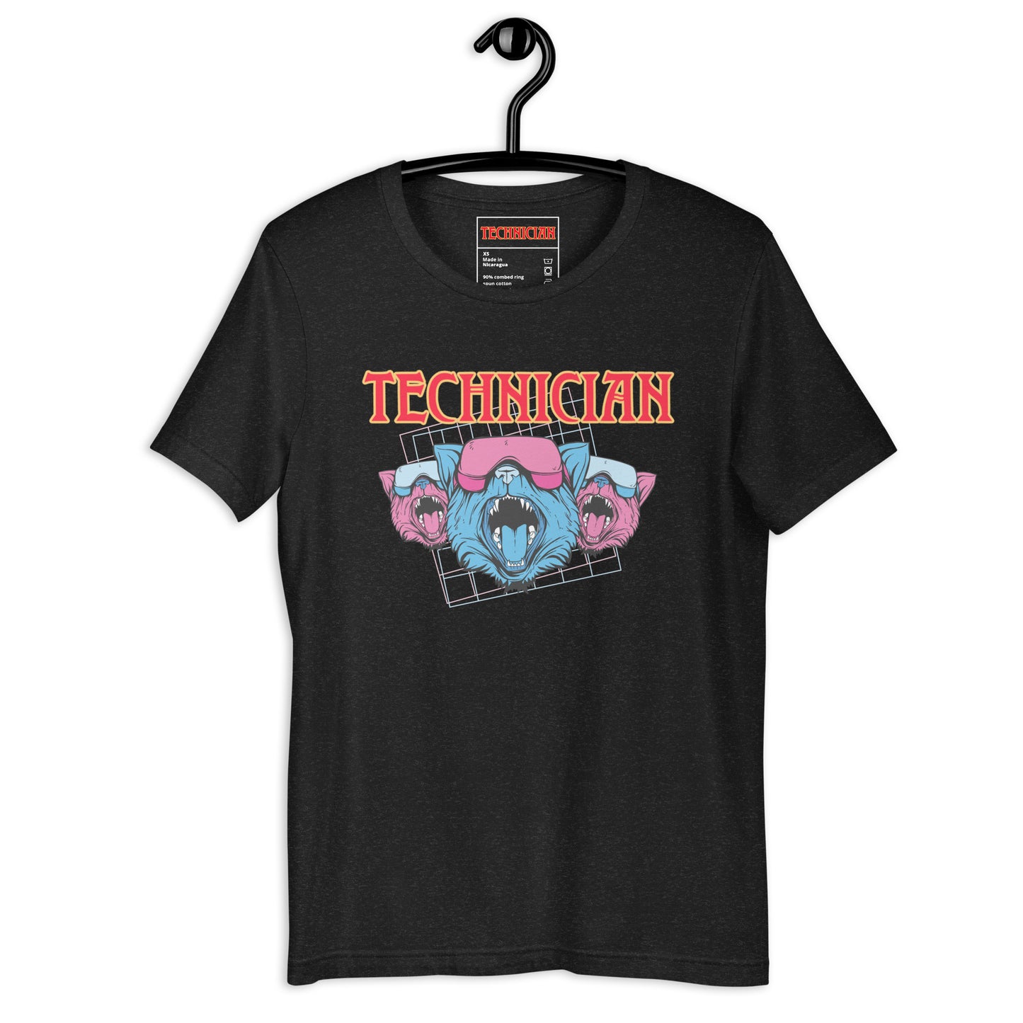 TECHNICIAN - RETRO CATS T-SHIRT