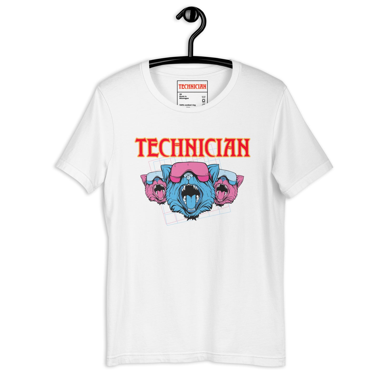 TECHNICIAN - RETRO CATS T-SHIRT